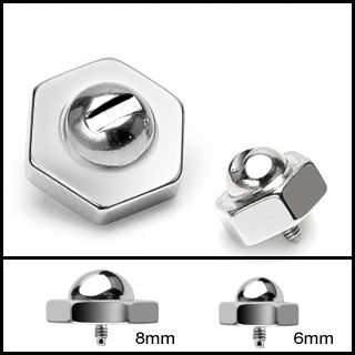 Dermal Anchor Hexagon Screw