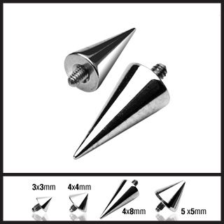 Dermal Anchor Steel Spike
