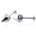 Huulikoru - Spear Blue Zircon