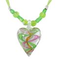 Kaulakoru & Nauha - Green Style Heart