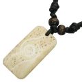 Luukaulakoru - Organic Bone Swirl Tag