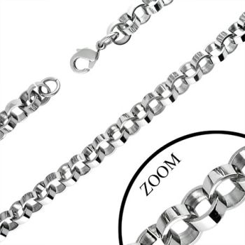 Kaulaketju - Wide Steel Rings