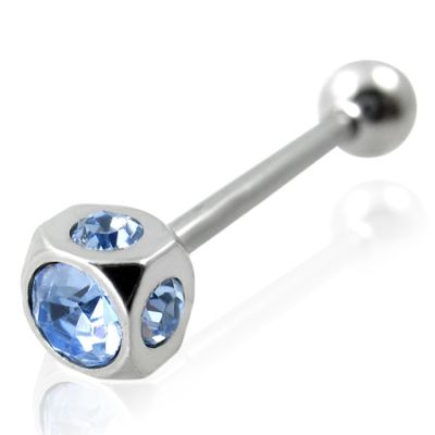 Tappi Barbell 1,6mm - Zircon Blue