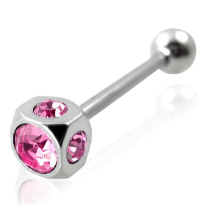 Tappi Barbell 1,6mm - Zircon Pink