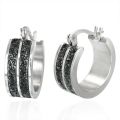 Korvakorut - Bling Bling Black Lines