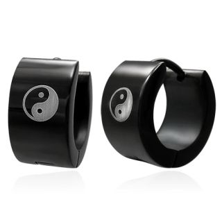 Korvakorut - Blacksteel Ying&Yang Wide