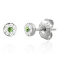Korvakorut - Swarovski Crystal Peridot