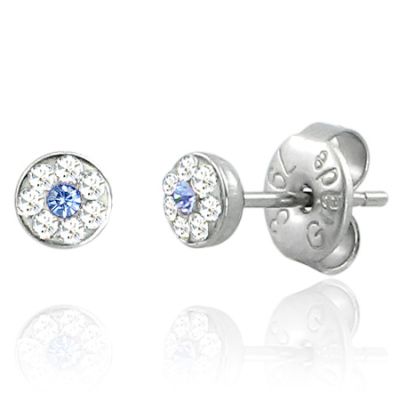 Korvakorut - Swarovski Crystal Sapphire