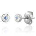 Korvakorut - Swarovski Crystal Sapphire