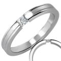 Kirurginter�s Sormus - Cubic Zircon Two Line