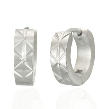 Korvakorut - Steel Diamont Cut 4