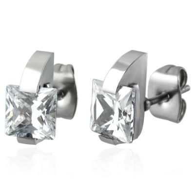 Korvakorut - Fashion Square Zircon