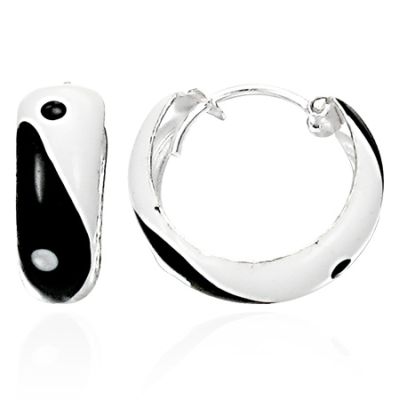 Hopea Korvakorut - Ying&Yang Emaloitu