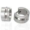 Korvakorut - One Zircon Hoop