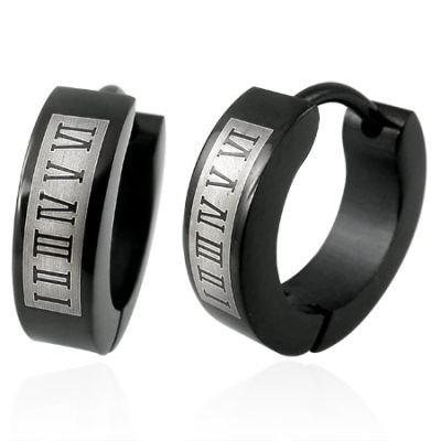 Korvakorut - Blacksteel Roman Numbers