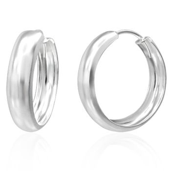Korvakorut - Silver Hoop XXL