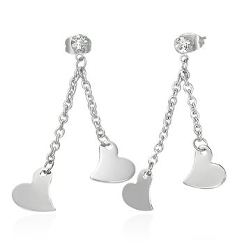Korvakorut - Two Chain Hearts