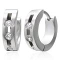Korvakorut - Two Zircon Hoop