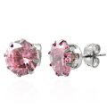 Korvakorut - Zircon Pink 7mm