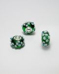 Lasihelmiosa - Silver Green Flover