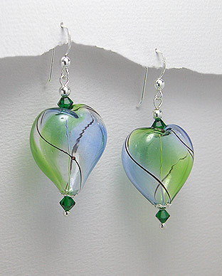 Korvakorut - Fashion Heart Colors