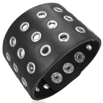 Nahkarannekoru - Hole Rivets