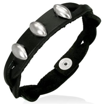 Nahkarannekoru - Three Fashion Rivets