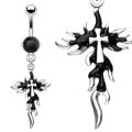 Napakoru - Black Flaming Cross