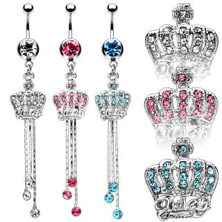 Napakoru - Crown With 3 Gem Dangle