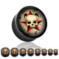 Plugi - Skull Over A Red Star