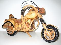 Moottoripy�r� - Mango Wood