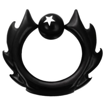 Rengas BCR - Blacksteel Flaming Star 3,5mm