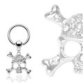Rengas BCR - Skull With Bones
