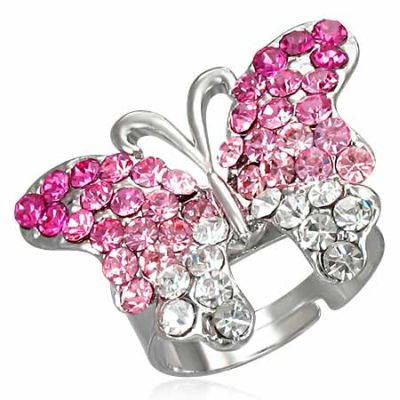 Sormus - Fashion Butterfly Pink
