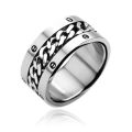 Kirurginter�s Sormus - Spinning Chain Ring