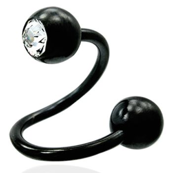 Spiraali - Blacksteel Double Jeweled