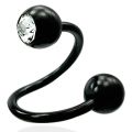 Spiraali - Blacksteel Double Jeweled
