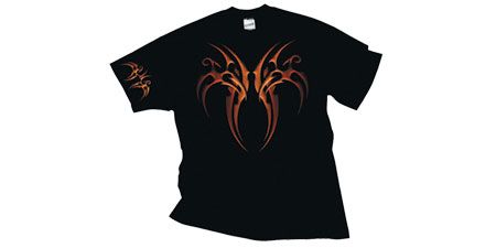Flamed Tribal T-paita