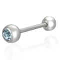 Tappi Barbell 1,6mm - Blue Zircon