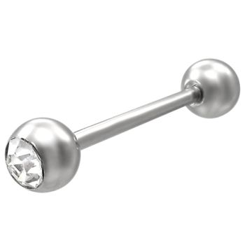 Tappi Barbell 1,6mm - Bright Zircon