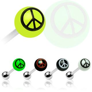Tappi Barbell 1,6mm - Peace
