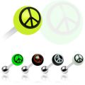 Tappi Barbell 1,6mm - Peace