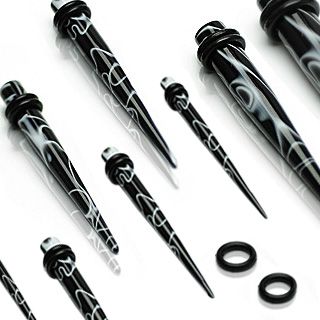 Venytyspuikko - Marble Black Taper UV